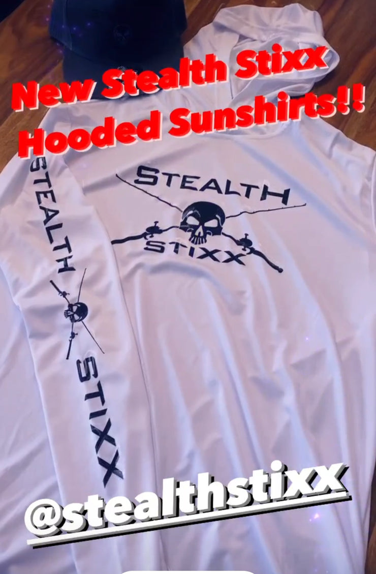 Stealth Stixx Long Sleeve Hooded Sun Shirt