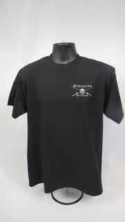 Men's Black Stealth Stixx Short Sleeve T-Shirt